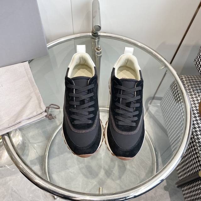 Brunello Cucinelli Bc高版本休闲运动鞋 经典又百搭 舒适度满分真的超级好看 Zp拆鞋一比一完美复刻 Size 35-42 35.41.42定