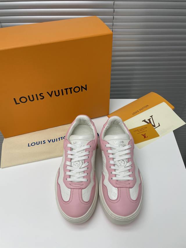 顶级版本:顶级 Louis Vuitt On Ss24 New Arrival L 2024春夏 New Runaway 运动鞋 原版购入 拆卸copy 专柜老