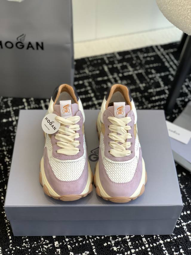 新色hogan 霍根 Hyperactive系列 猫爪鞋 休闲 运动鞋 原版购入开发 做货 Hogan Hyperactive系列运动鞋糅合都市灵感和品牌传统元