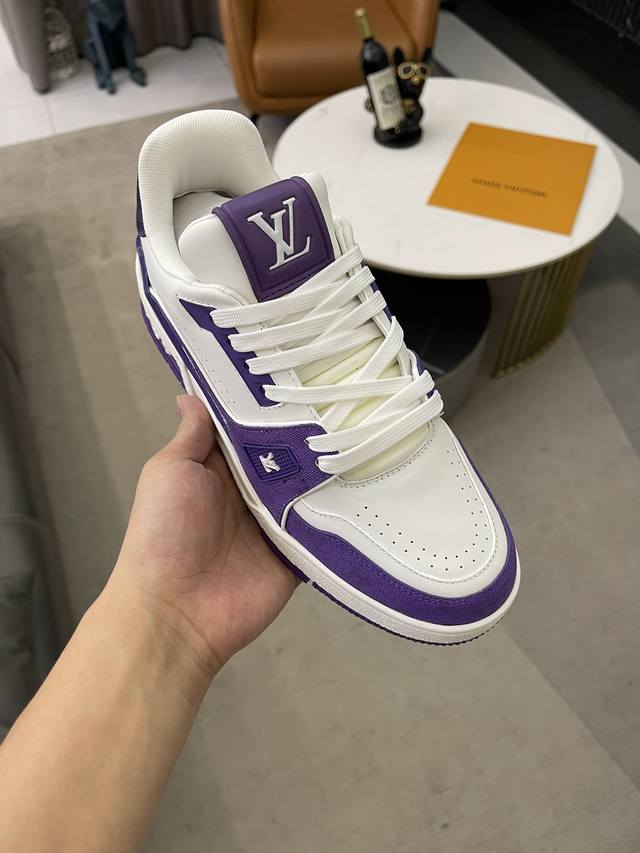 Lv最新升级顶级版本 情侣款 2024 Louis*Vuitto* Lv Trainer 透明 Pvc 运动鞋欧洲代购1W Rmb购入 历时一个月爆拆开发 大底