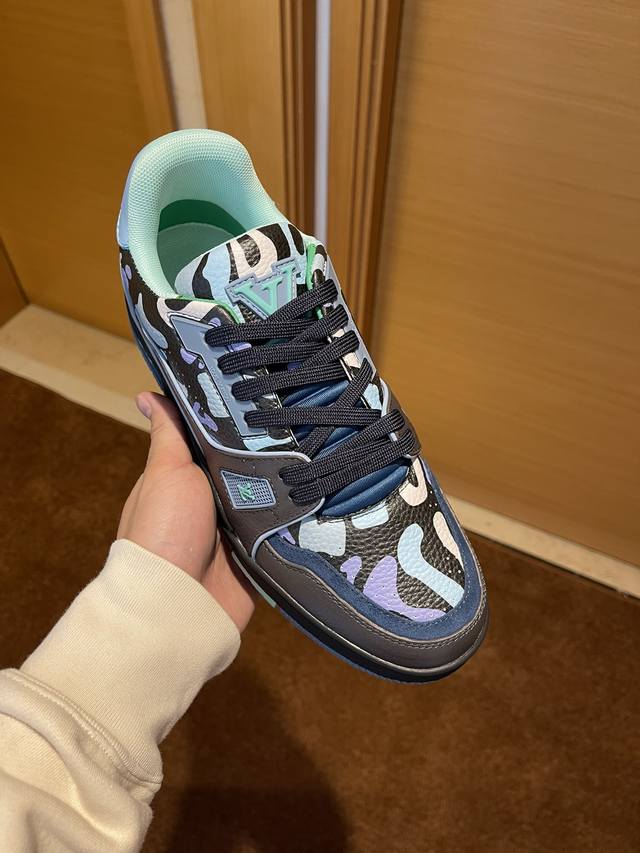 Lv最新升级顶级版本 情侣款 2024 Louis*Vuitto* Lv Trainer 透明 Pvc 运动鞋欧洲代购1W Rmb购入 历时一个月爆拆开发 大底