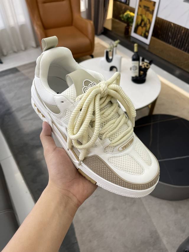 Lv最新升级 顶级版本 情侣款 2024 Louis*Vuitto* Lv Trainer 透明 Pvc 运动鞋欧洲代购1W Rmb购入 历时一个月爆拆开发 大