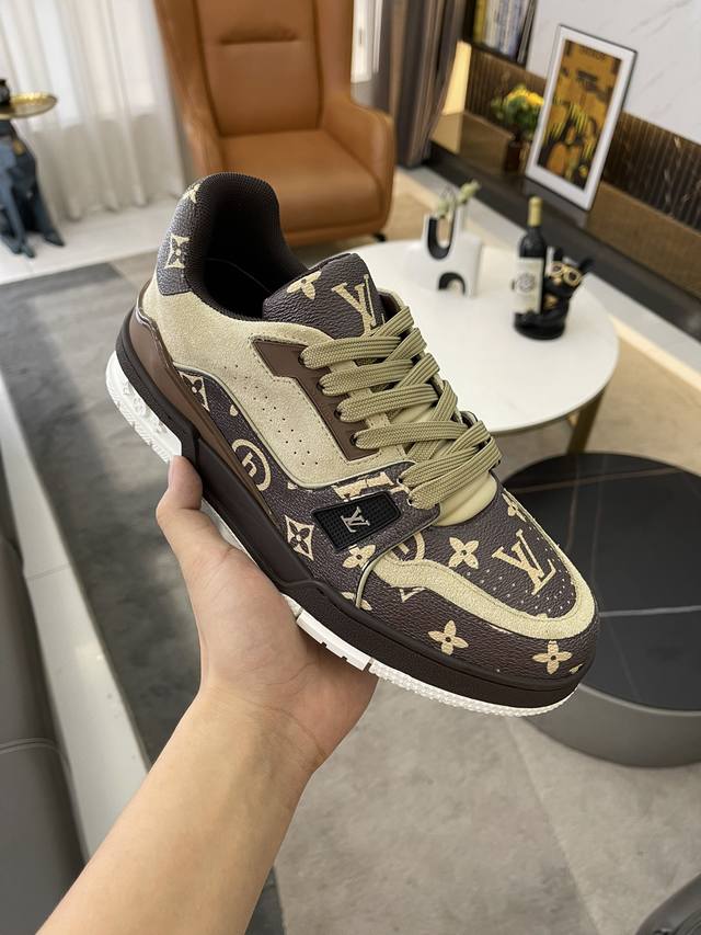 Lv最新升级 顶级版本 情侣款 2024 Louis*Vuitto* Lv Trainer 透明 Pvc 运动鞋欧洲代购1W Rmb购入 历时一个月爆拆开发 大