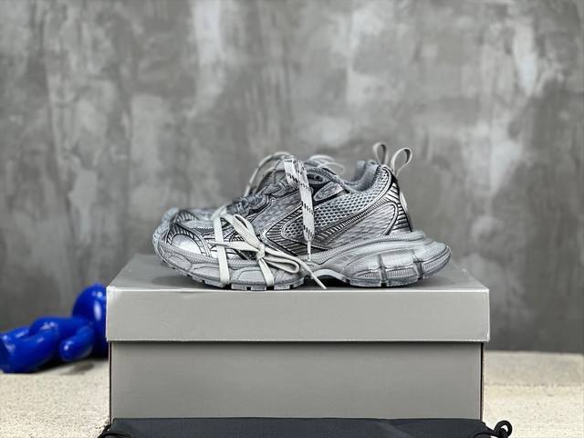 現貨 G版 Balenciaga巴黎世家 九代 最新爆款3Xl Sneaker系列 情侣款 休闲 老爹鞋 运动鞋 原版购入开发 做货 Balenciaga 3X