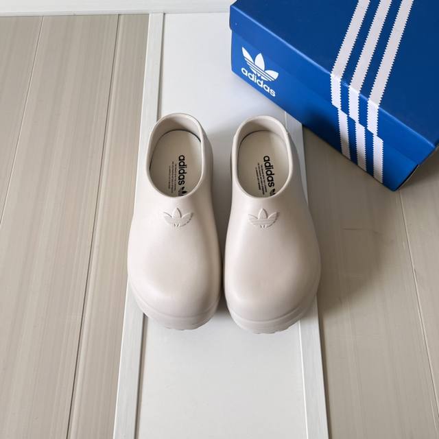 橙子出厂价 Ad Originals Adifom Stan Smith Mule 三叶草 2024顶级专柜 情侣新款 防滑耐磨轻便运动凉鞋穆勒厨师鞋 市场唯一