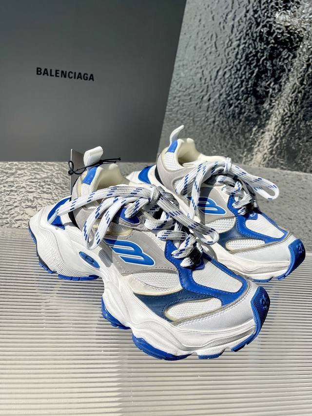 Balenciaga巴黎世家 十代24Ss最新款5Xl Cargo Sneaker系列 情侣款老爹鞋 顶级版本 原厂数据正式发售版本运动鞋原版购入开发 做货 B