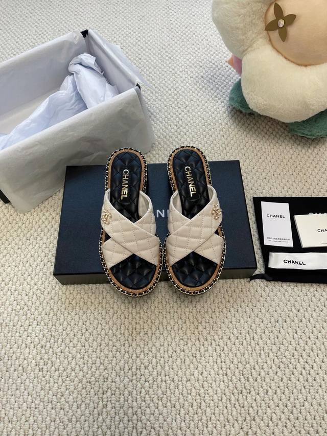 Chanel 24S春夏新款全系列链条凉鞋