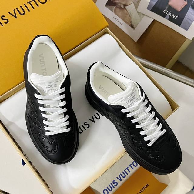 顶级版本： Lv 路易威登l家驴牌groovy Platform 系列 龙年限定 休闲 运动鞋 小白鞋 原版购入开发 做货 本款 Lv Groovy Platf