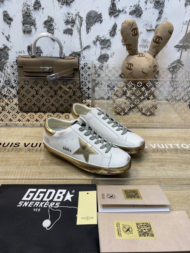 出厂价 男10 Golden Gse Deluxe Brand Super Tar 做旧 休闲 运动鞋 滑板鞋 Ggdb 小脏鞋 Ggdb火红程度比小白鞋还要早